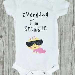New! Everyday I'm Sugglin Onesie